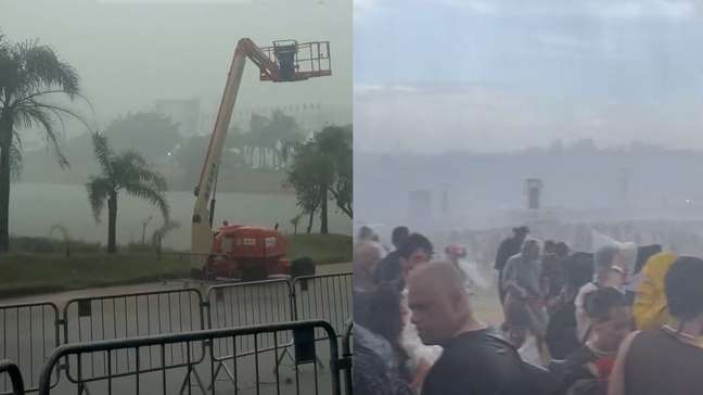 Chuva intensa atinge o Autódromo de Interlagos às vésperas do Lollapalooza