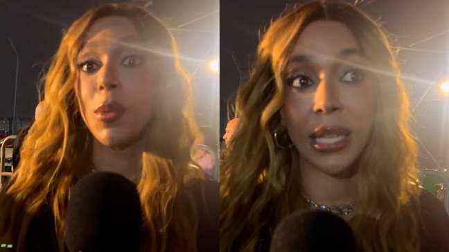 No Lollapalooza, Erika Hilton comenta processo contra Ratinho e fala transfóbica: 'Muito covarde'