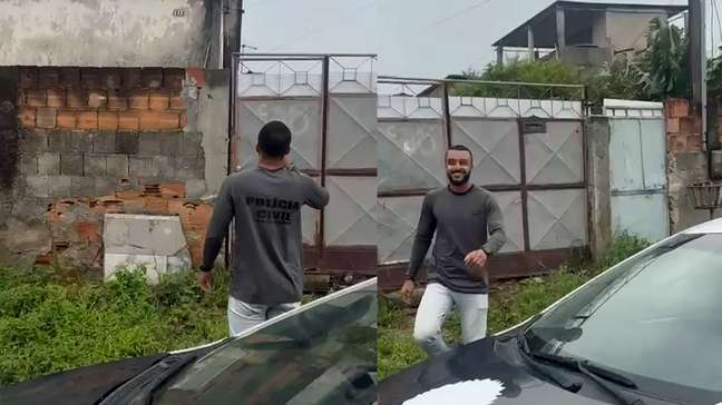 Policial se disfarça de entregador para capturar suspeito no Rio de Janeiro