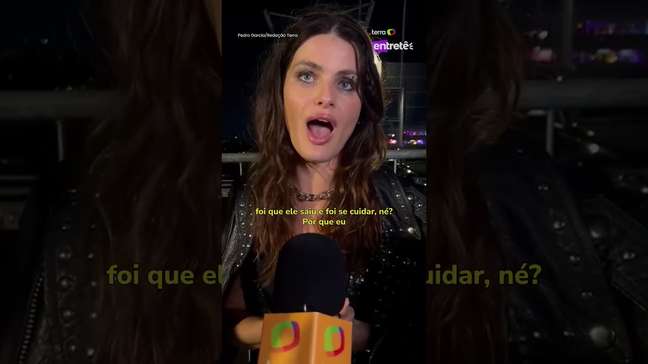 Isabeli Fontana revela reação após Henri Castelli convulsionar no BBB 26: 'Deu um balanço' #shorts