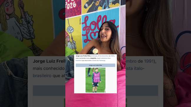 Chappell Roan x Jorginho: Flávia Verso pergunta quem está certo na treta! #shorts