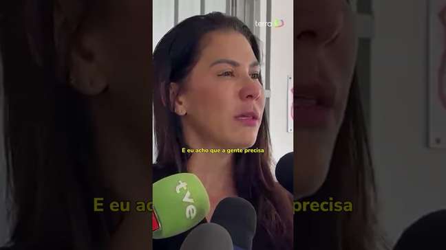 Delegada chora ao falar sobre assassinato de comandante da Guarda em Vitória: 'Indignação' #shorts