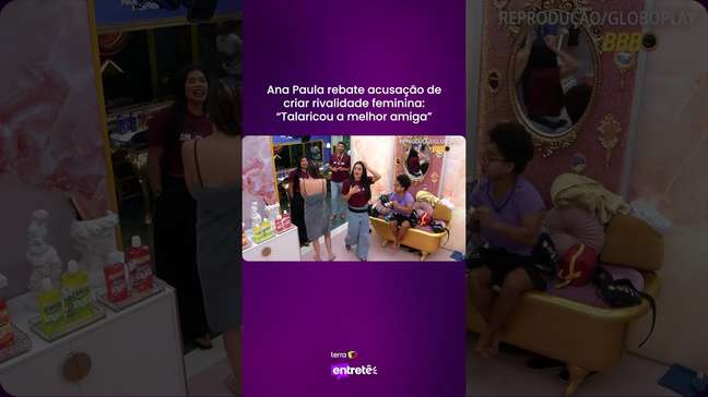Ana Paula rebate acusação de criar rivalidade feminina: "Talaricou a melhor amiga" #shorts