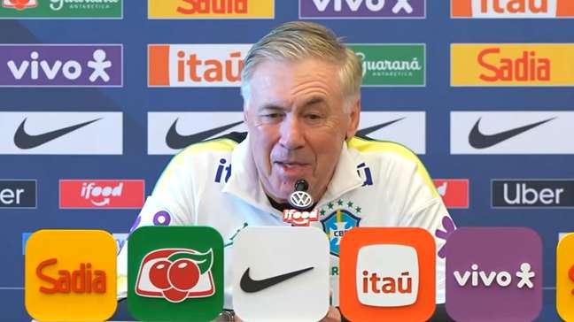 ‘Eu observo tudo’, diz Ancelotti sobre críticas recebidas por não convocar Neymar