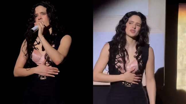 Cantora Rosalía passa mal e interrompe show em Milão: 'Muita dor'