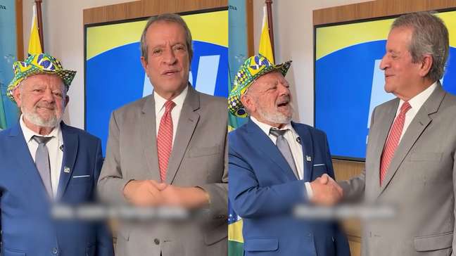 Presidente do PL recebe 'Lula do Bem' na sede do partido de Bolsonaro: 'Privilégio'