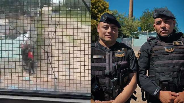 Policial salva menino de 3 anos prestes a ser atingido por trem na Argentina