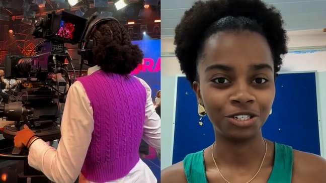 ‘Mini Glória Maria’ detalha vivência nos bastidores do 'Altas Horas'