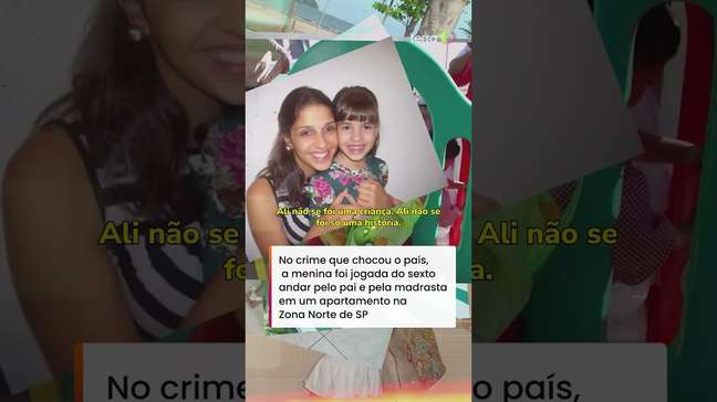 Mãe de Isabella Nardoni faz homenagem nos 18 anos da morte da filha #shorts