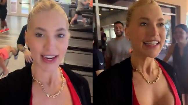 Virginia Fonseca reclama de fedor em academia nos EUA