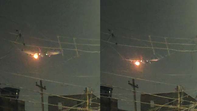Novo vídeo mostra avião da Delta Air Lines em chamas após decolagem em Guarulhos