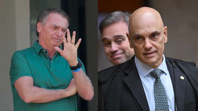 Moraes manda Bolsonaro explicar fala de Eduardo sobre vídeo gravado nos EUA