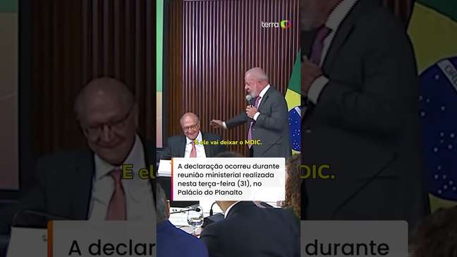 Lula confirma Alckmin como candidato a vice-presidente na chapa que disputará reeleição #shorts