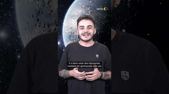 Artemis 2: primeira missão à Lua em 50 anos tem cardápio repleto e inovação com banheiro #shorts