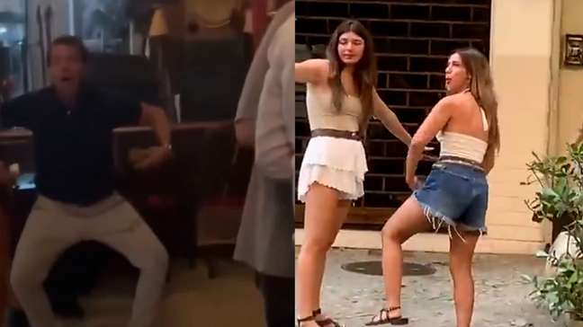 Pai de argentina acusada de racismo no Rio imita macaco após filha voltar ao país