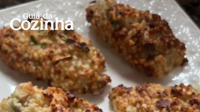 Bolinho de tapioca com atum fácil e delicioso! 