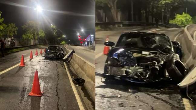 Motorista bêbado em Porsche provoca acidente e deixa feridos em SP