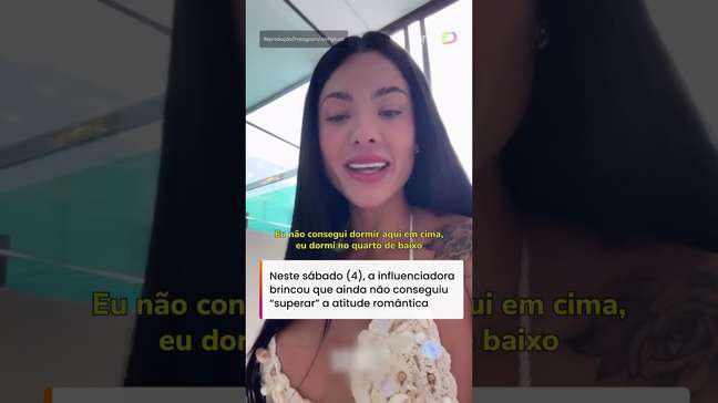 Belo faz surpresa romântica para celebrar aniversário de namoro com Rayane Figliuzzi #shorts