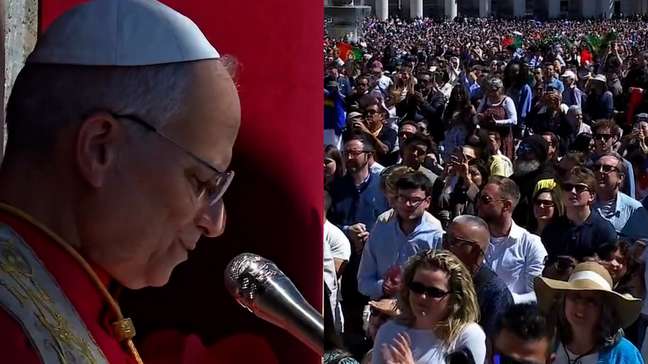 Papa Leão XIV manda recado em português em missa de Páscoa: 'Levai a todos a alegria do Senhor'