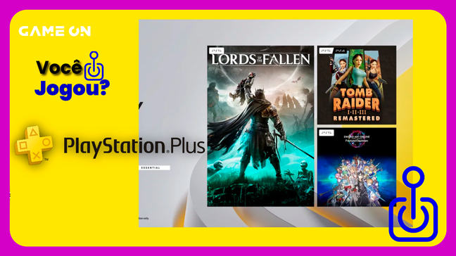 Você jogou? PlayStation Plus de abril