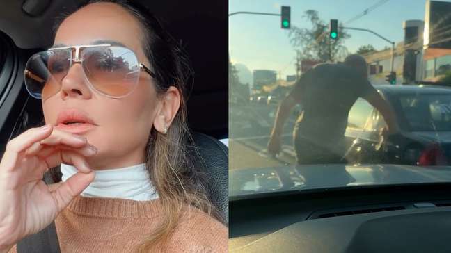 Apresentadora do SBT relata momentos de tensão após acidente: ‘Comecei a gravar e fiquei apavorada’