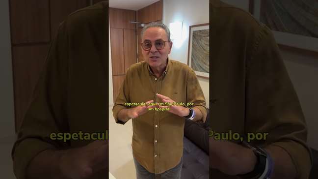 Luís Roberto agradece apoio após receber diagnóstico: 'Avalanche de amor' #Shorts