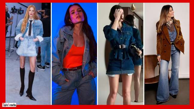 All jeans é a tendência do momento: inspire-se nas famosas