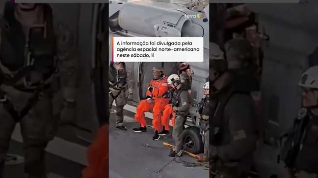 Artemis II: astronautas estão 'felizes, saudáveis e prontos para voltar para casa', diz Nasa #shorts