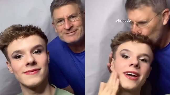 Pai entra em live e defende filho influencer de comentário homofóbico: ‘Ele nos enche de orgulho’
