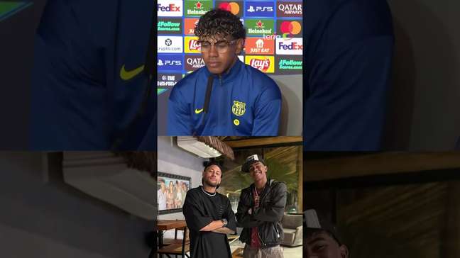 Lamine Yamal faz coro por Neymar na Copa do Mundo: 'Inspira a todos'