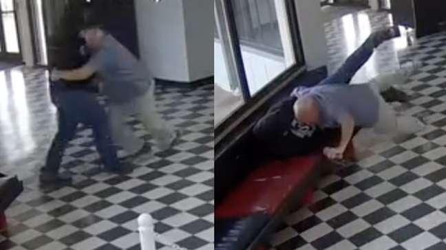 Vídeo mostra ação de diretor que impediu atirador de promover tragédia em escola dos EUA