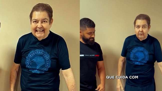 Faustão reaparece nas redes em vídeo de criador de cães e chama atenção por aparência sadia