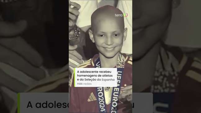 'Guerreira do futebol', María Caamaño morre de câncer aos 13 anos na Espanha