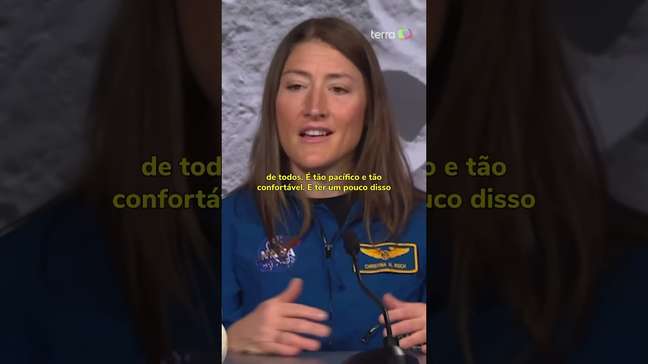 Astronautas da missão Artemis II falam sobre volta à Terra: 'Pensei que estava flutuando' #shorts