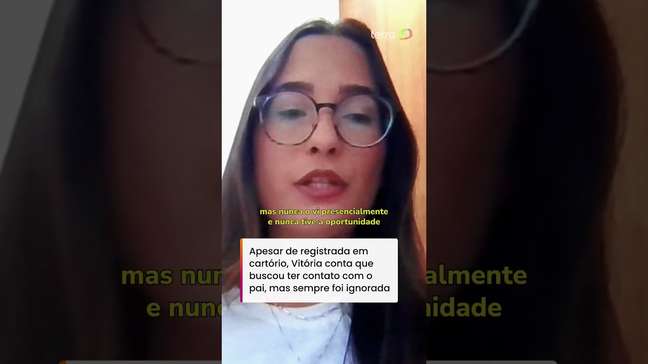 'Nunca o conheci': filha vence ação por abandono afetivo, mas aguarda indenização #shorts