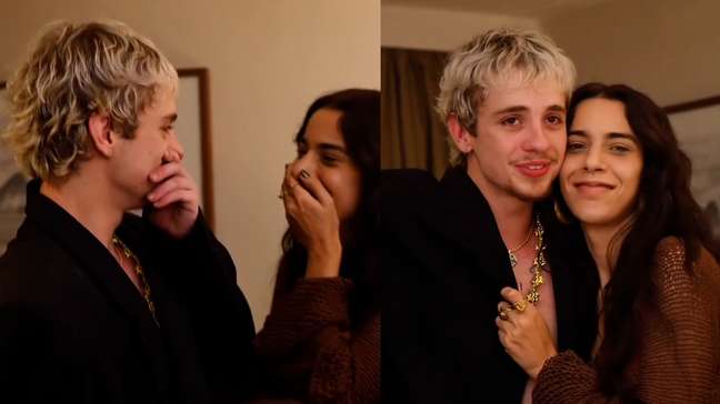 Juliano Floss mostra reencontro com Marina Sena após final do BBB 26