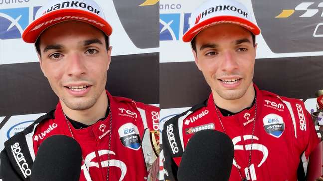 Leo Reis comemora 1ª vitória na Stock Car e fala sobre disputa com Massa: ‘No limite do limite’