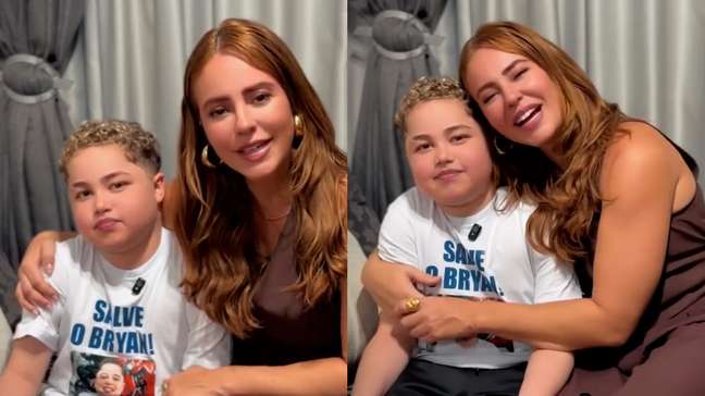 Paolla Oliveira faz campanha para arrecadar R$ 17 milhões para menino com doença rara