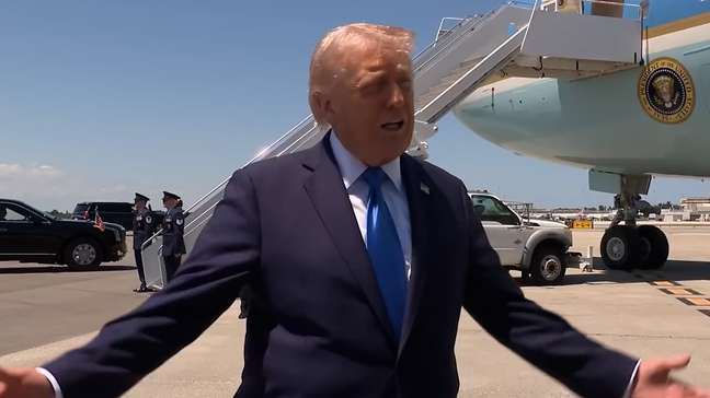 ‘Podem nos ligar’, diz Trump após cancelar ida de negociadores ao Paquistão para tratar com o Irã