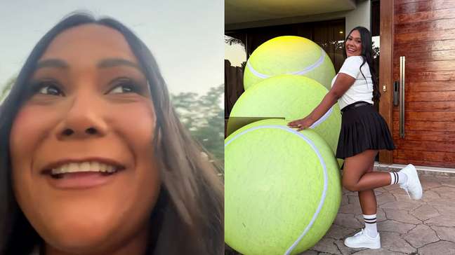 Chaiany se empolga com convite para aniversário de Ludmilla e revela regra do evento
