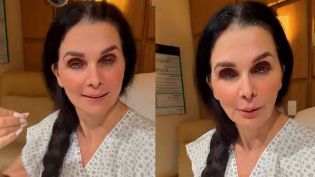 Luiza Ambiel atualiza estado de saúde após ser internada às pressas: ‘Dói para engolir’