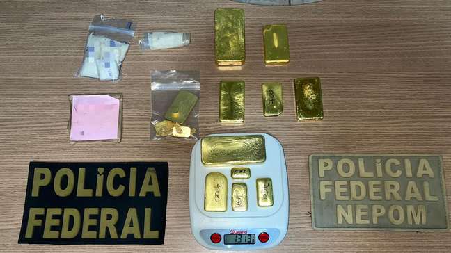 Ouro, aeronave e celulares são apreendidos pela PF e PRF durante operação no Pará