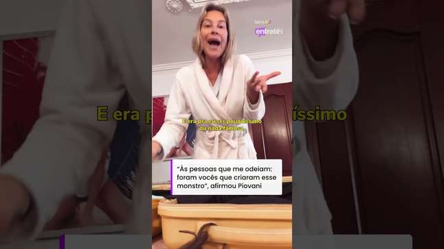 Luana Piovani rebate onda de hate após embate com Virginia: 'Vocês criaram esse monstrinho' #shorts