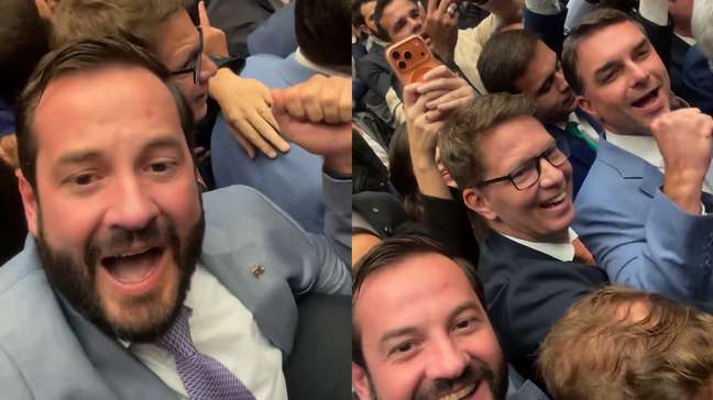 Com gritos de ‘liberdade’, oposição faz festa após derrubada do veto de Lula ao PL da Dosimetria