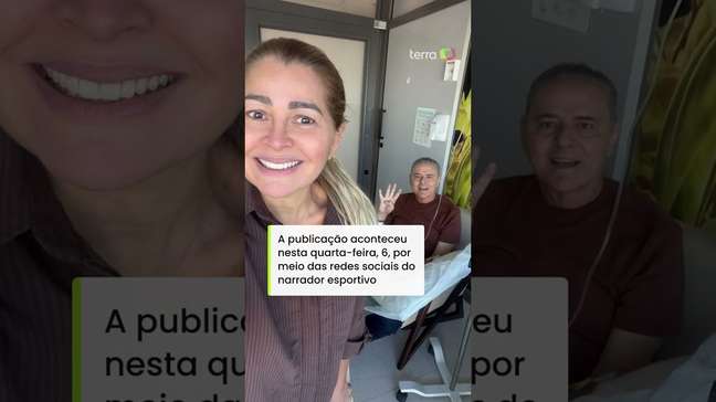Luís Roberto atualiza estado de saúde em meio a tratamento contra neoplasia: 'Vencemos metade'
