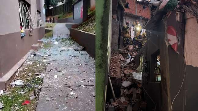 Explosão de gás de cozinha atinge casas e deixa feridos no Jaguaré