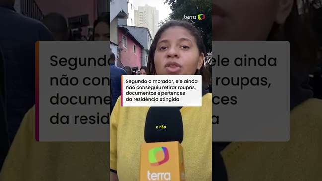 Moradores relatam resgate de gata após explosão e desconto de R$ 300 no salário por falta #shorts