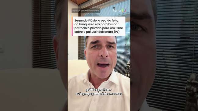 Flávio Bolsonaro nega ter recebido dinheiro de Vorcaro e pede CPI do Banco Master #shorts