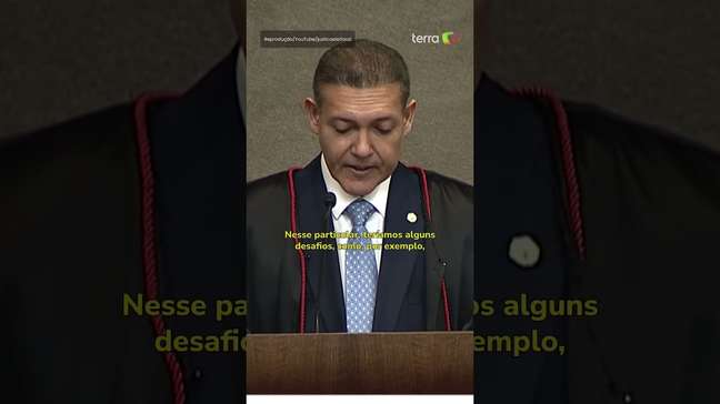 Em posse no TSE, ministro Nunes Marques alerta sobre o uso da IA nas eleições #shorts