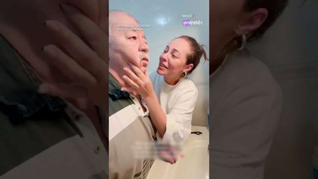 Paolla Oliveira faz homenagem carinhosa em aniversário do pai #shorts